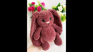 плюшевый зайкаЧасть 1 мастер класс #вязаный заяц amigurumi