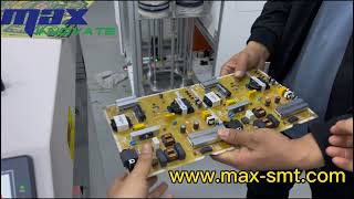 High End Automatic PCB folding conveyor for cutting PCB panels in SMT production line