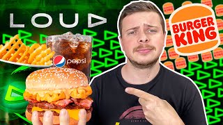 NOVO COMBO STACKER LOUD DO BURGER KING COM BATATA HASHFRIES