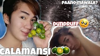 PAMPAWALA NG DUNDRUFF😱!! CALAMANSI PARA MAWALA ANG SNOWMEN SA BUHOK🤣!! -christianPelaez