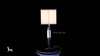 Elan Table Lamp, Satin/White by Homelegance