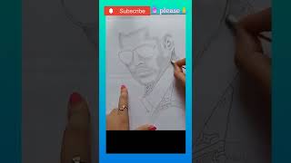 salman khan drawing#shorts#Dabangg style#youtubeshorts #portrait#@salman khan