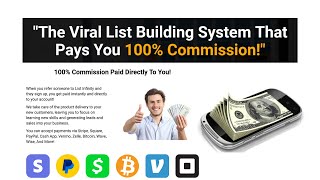 Get Paid Up To $100 A Day Building Your Email List With List Infinity