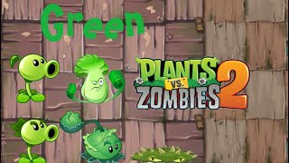 PVZ 2 Cabbage-pult & Bonk Choy & Peashooter