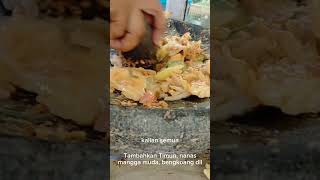 Fruit Salad With Peanut Sauce, Ternyata ini Bumbunya!  Auto Ketagihan‼️#shorts #viral