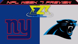 Giants vs Panthers Week 7 Preview | NFL Week 7 | CAN THE GIANTS PULL OFF THE UPSET?