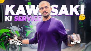 ZX10R की Service में GOPRO का काम पच्चीस & भ भ भांडुप च एक्का Again ? 😂 | Vlog No . 122