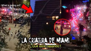 ALERTA por CRIATURA EXTRATERRESTRE que ATACÓ una PLAZA de MIAMI FLORIDA | ¿QUÉ OCURRIÓ EN MIAMI?