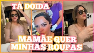 EITA TA DOIDA MÃE DE EMILY GARCIA QUER ROUBAR AS ROPAS DELA TUDO 🤪EMILY GARCIA 😱