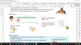 ESMATE CUARTO GRADO CLASE 3.3 UNIDAD 5