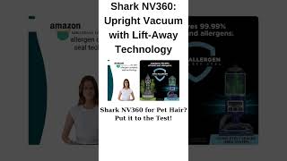 Shark NV360 Navigator Lift-Away Upright Vacuum with Large Dust Cup & HEPA Filter