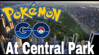 Pokemon Go At Central Park #Sunday January 1st-Starter Event