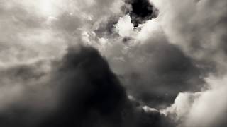 ( CGI 4k Stock Footage ) Dark film noir clouds seemless loop 18