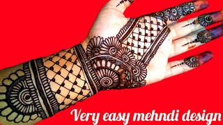 New easy mehendi designs||new latest 2022 mehndi design||simple mehndi ka design||bridal mehandi