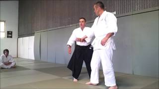 Shiho-nage Omote (Katate-dori)