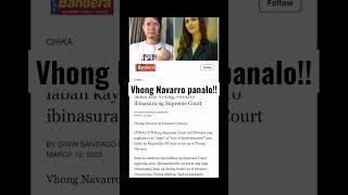 Vhong Navarro Panalo #goodnewstoday #vhongnavarro #vhongnavarrocaseupdate