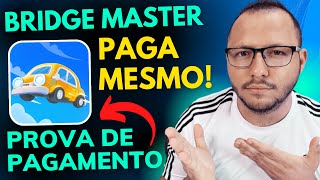 BRIDGE MASTER APP PAGA MESMO - PROVA DE PAGAMENTO - JOGO QUE PAGA NO PAGBANK 2023