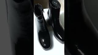 Botine Menbur Negre cu Toc Comod Katu  #mangata #shoes #menbur