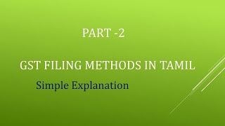 What is GST in Tamil@taxrelatedall7965  GST Filing Methods Simply Explained / GST- SGST,CGST & IGST