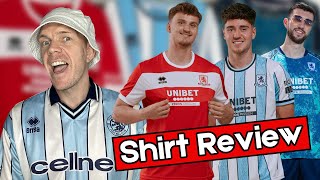 Boro Shirt Review 👀🔴 Rating Middlesbrough FC 2024/25 shirts