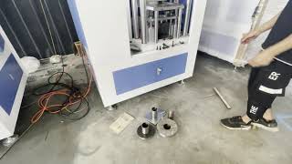 How to install and remove mould for hydraulic PTFE molding machine