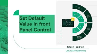 Set Default Value in front Panel Control | #labview | #trending LabVIEW Programming