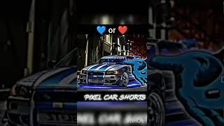 pixel car short | 💙 or ❤️