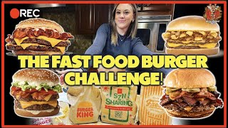 The Burger Challenge! McDonalds, Burger King, Whataburger or Smashburger?  Who Will Be Victorious!