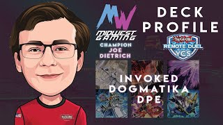 Remote Duel YCS Dec 2021 | CHAMPION - Joe Dietrich | Invoked Dogmatika DPE