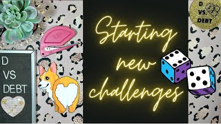 Savings Challenge Sunday: starting new challenges & possibly emptying old ones…😬