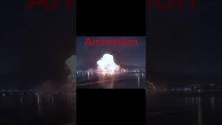 Animation vs real life pt.4 #part4 #Flydubai981 #flydubai #planeedits #planecrash #edit #shorts