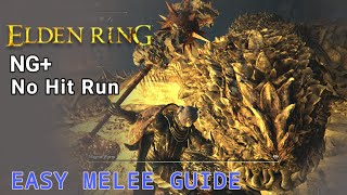 [Elden Ring] (NG+) Guide on Magma Wyrm (Gael Tunnel) boss fight | No Hit Run | 2024