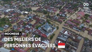 L'île indonésienne de Sumatra frappée par de fortes inondations