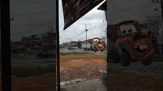 mobil truk tronton muatan penuh berubah tow mater di jalan #shorts #viral #tranding