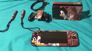 Sonic Forces Shadow Nintendo Switch skin