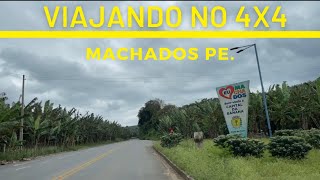 VIAJANDO NO 4X4  Machados conhecida como capital da banana cidade da mata norte de Pernambuco.