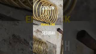 gelang bulat emas 24K