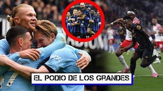 anchester City y Real Madrid, los principales favoritos para ganar la Champions.