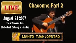 Live 2007: CHACONNE 2 - J.S. Bach Lianto Tjahjoputro