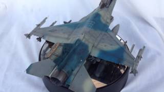 Kinetic 1/48 F-16 (with melted canopy!)