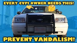 My Crown Vic was VANDALIZED!!