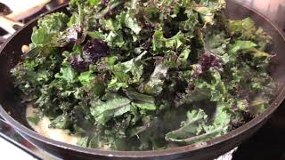 HOW TO COOK KALE WITH COCONUT MILK || GINATAANG KALE || MichigAnalyn