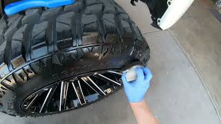 Best way to apply Tire Dressings on Truck Tires