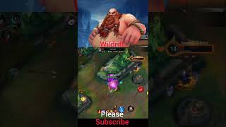 gragas combo #wildrift #shorts