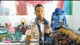 Rachman Polalo - Batik Tenun Ikat Gapuro Pekalongan