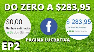 Monetizando uma pagina do facebook #2episodio