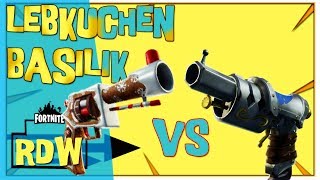 Lebkuchen VS Basilisk , NEUE PISTOLEN  | Fortnite Rette Die Welt