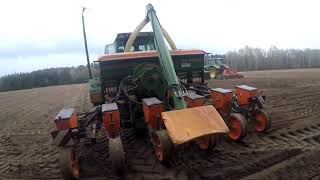 Uprawa i Siew Kukurydzy z Nowy        Nabytkiem  2021!!! MF & John Deere & Amazone