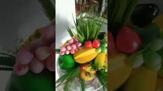 arranjo de frutas artificiais #shorts