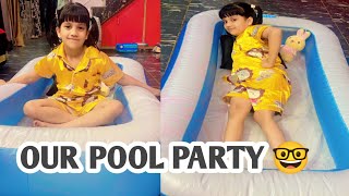 I Showed You all The Things in My BOX,|| Pool Party with my Friends || Parinaaz Khan vlog